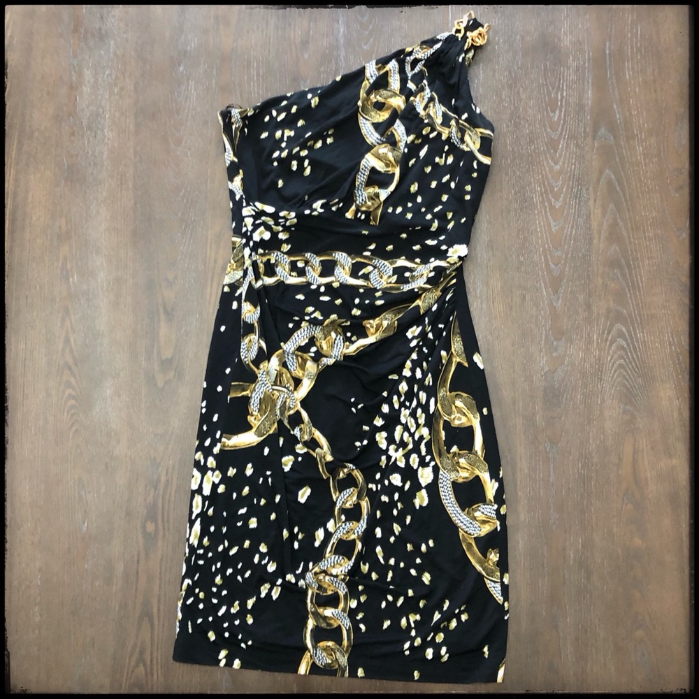 David Meister One Shoulder Dress - Beautiful!